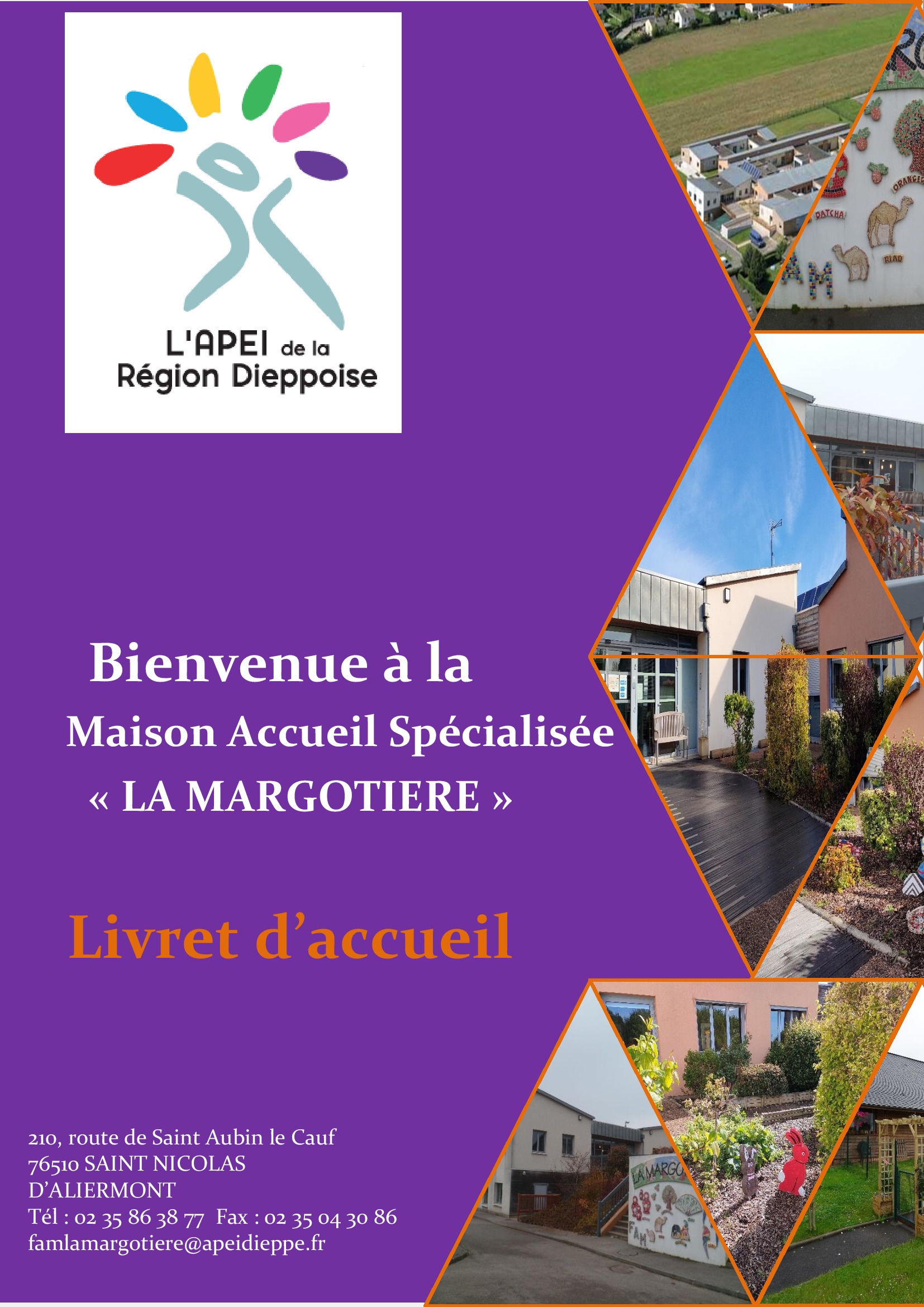 Livret d'accueil de la Maison d'accueil spécialisée «la Margotière»